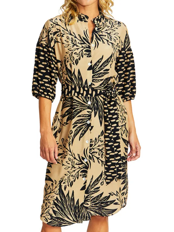 Ping Pong Sahara Print Dress
