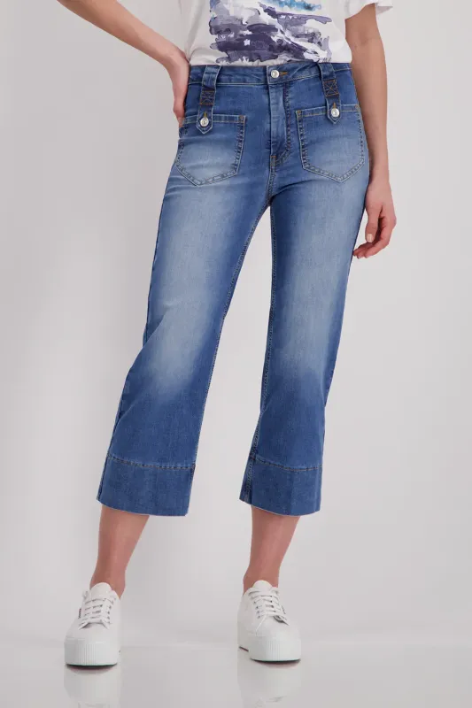 Monari 408762 Pants Jeans Culottes