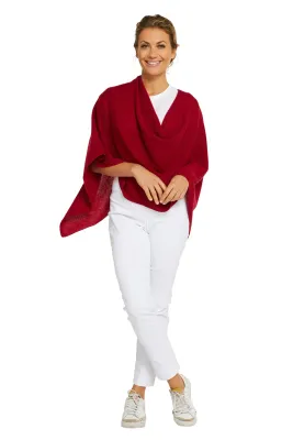 Alashan Cashmere Topper Red Velvet