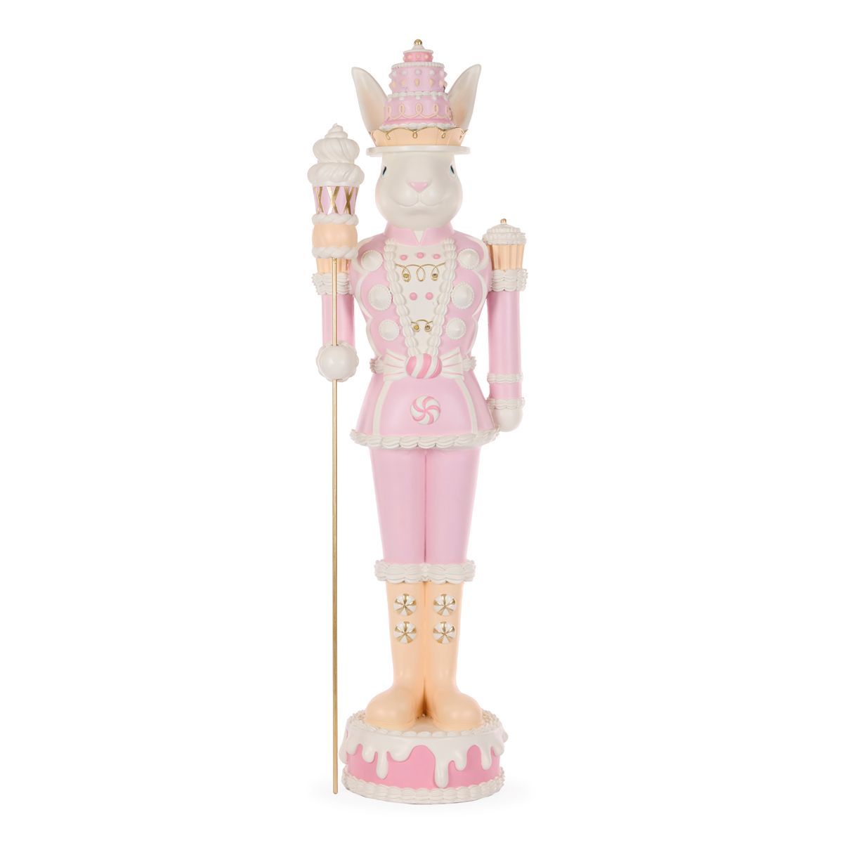Holly and Ivy LUXE EASTER NUTCRACKER WITH STAFF EEU002