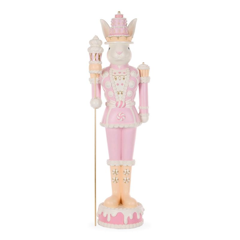 Holly and Ivy LUXE EASTER NUTCRACKER WITH STAFF EEU002