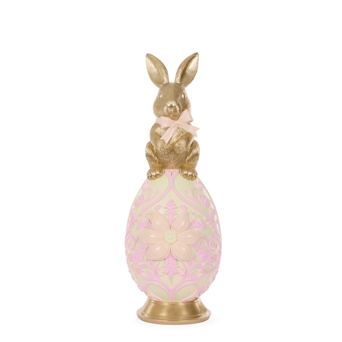 Holly and Ivy LUXE BUNNY EGG TOPIARY FEK004
