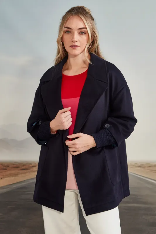 Verge Ella Coat Ink 9558BR