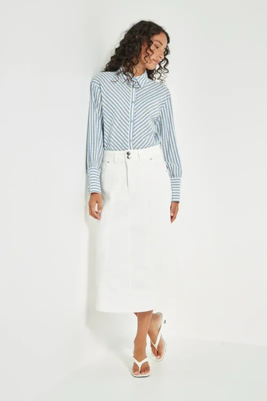 Verge Gigi Skirt White 9740XBT