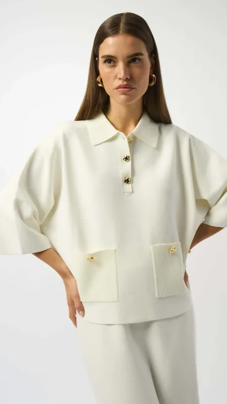 Joseph Ribkoff Boxy Knit Sweater 253962