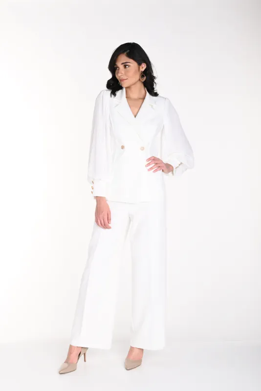 Frank Lyman off white pants 242322U