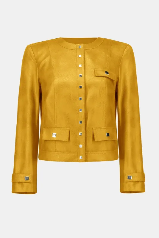 Joseph Ribkoff Faux Suede Jacket 253935 Joseph Ribkoff Faux Suede Jacket 253935