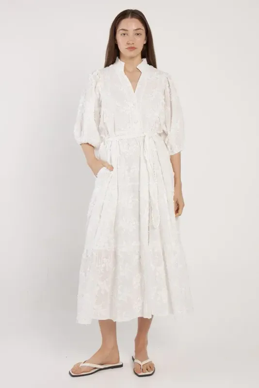 Fate+Becker Gardenia Dress White 2729 17596DWFA Fate+Becker Gardenia Dress White 2729 17596DWFA