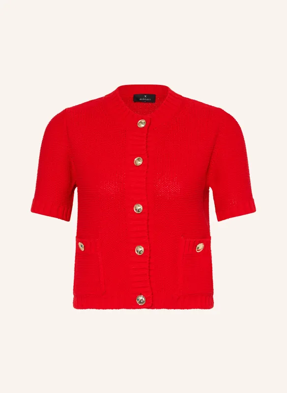 Monari Knit Jacket Red 410021MNR Monari Knit Jacket Red 410021MNR
