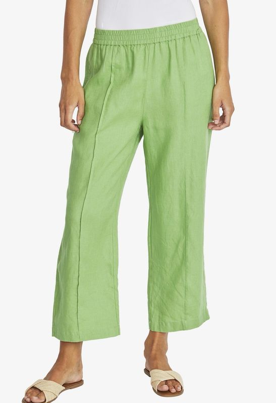 Ping Pong Tropez Linen Pant Clover