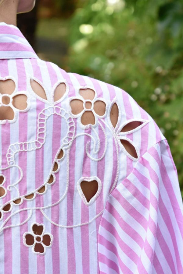 COOP Cut to the Chase Shirt Pink/White