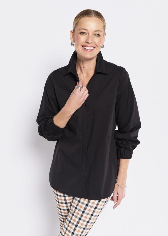 Philosophy City L/S Elastic Shirt