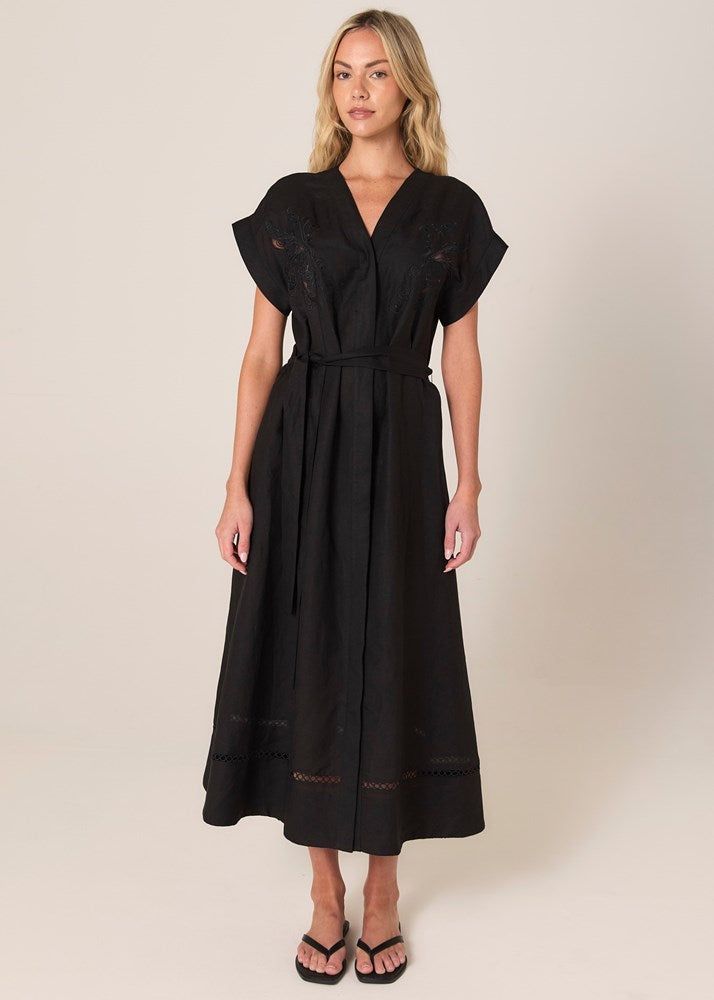 Fate & Becker Aven Embroidered Dress