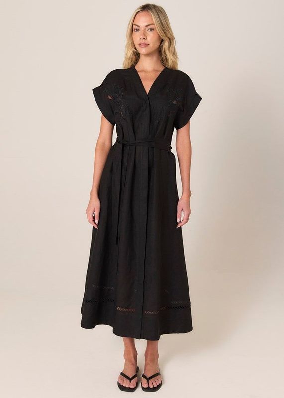 Fate & Becker Aven Embroidered Dress