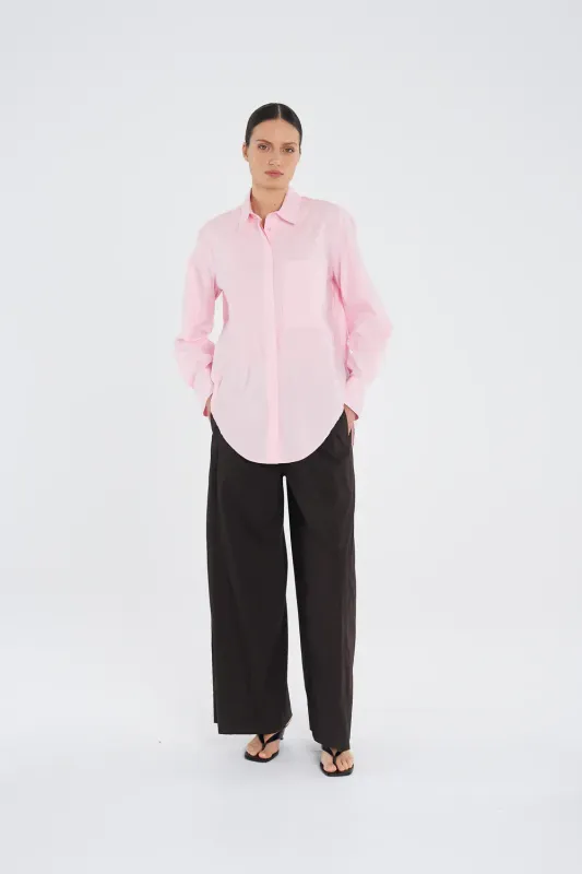 Mela Purdie Saville Shirt F65 8920 Rosebud