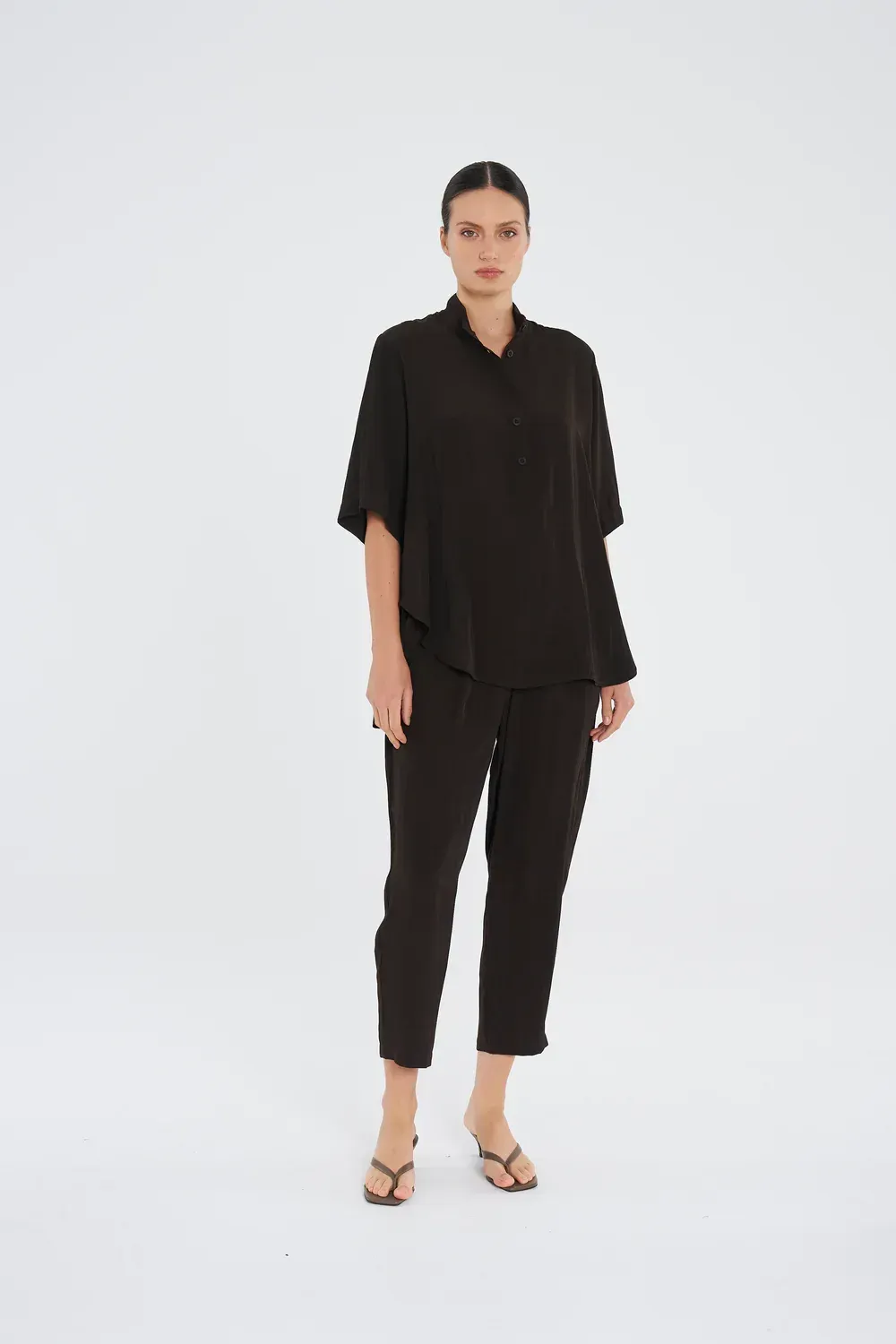 Mela Purdie Swish Tab Plaza Fudge F67 8899