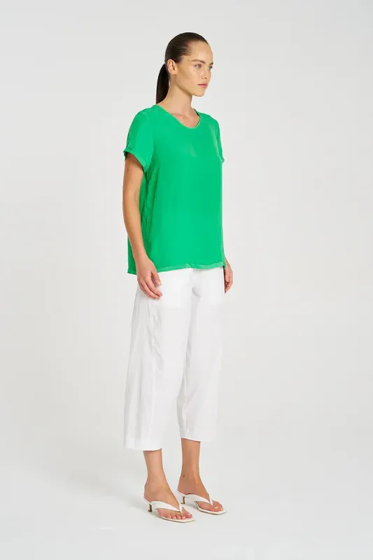 Mela Purdie Cross Pant F65 1834 White