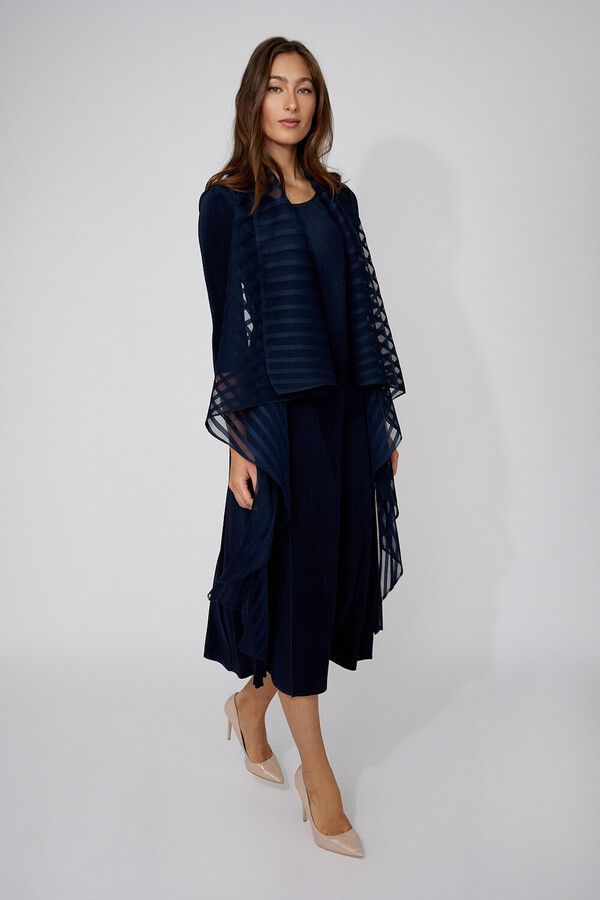 Frank Lyman Midi 3/4 Sleeve Dress 268506