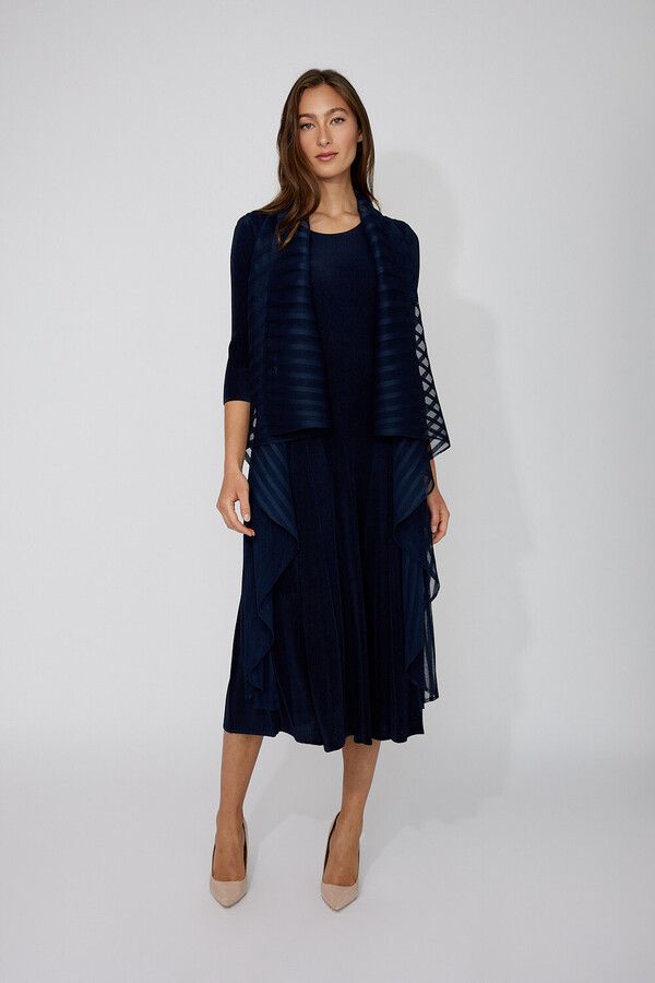 Frank Lyman Midi 3/4 Sleeve Dress 268506