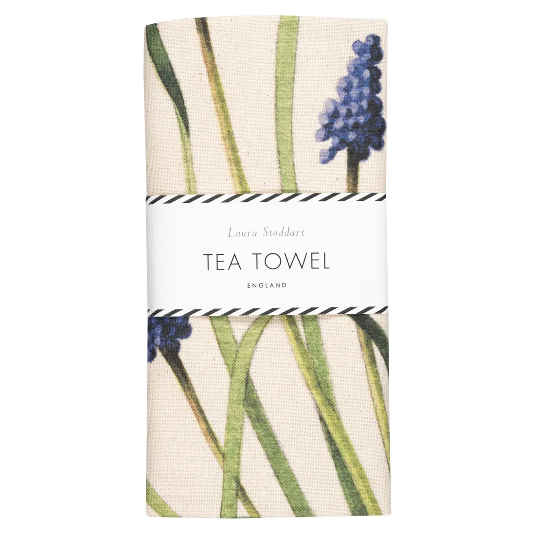 Laura Stoddart Tea Towel Muscari