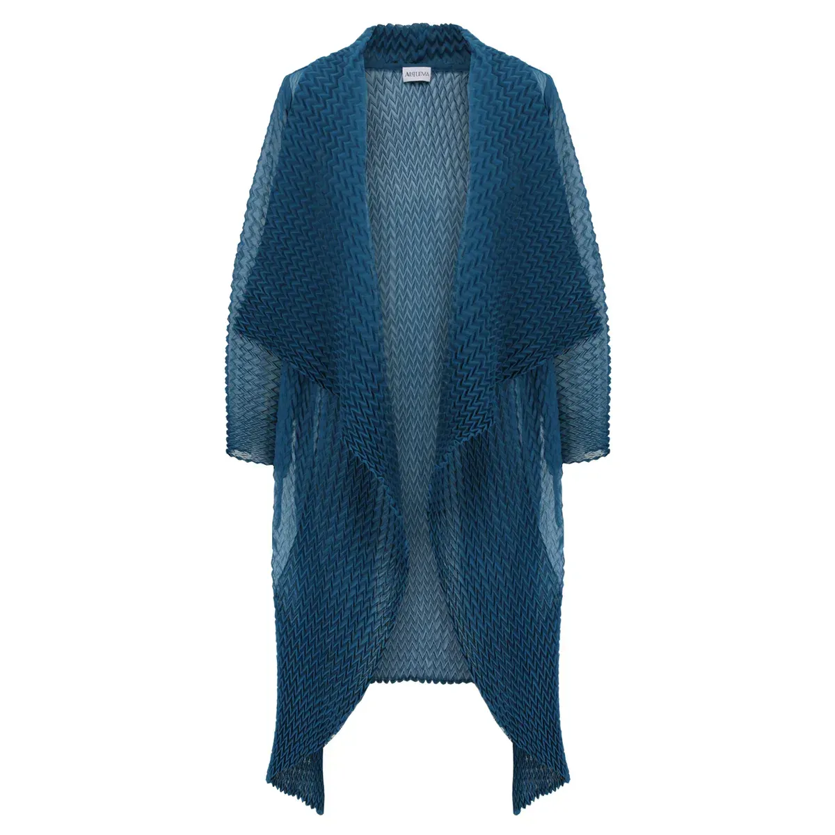 Alquema Nightstar Chiffon Coat Blue Steel