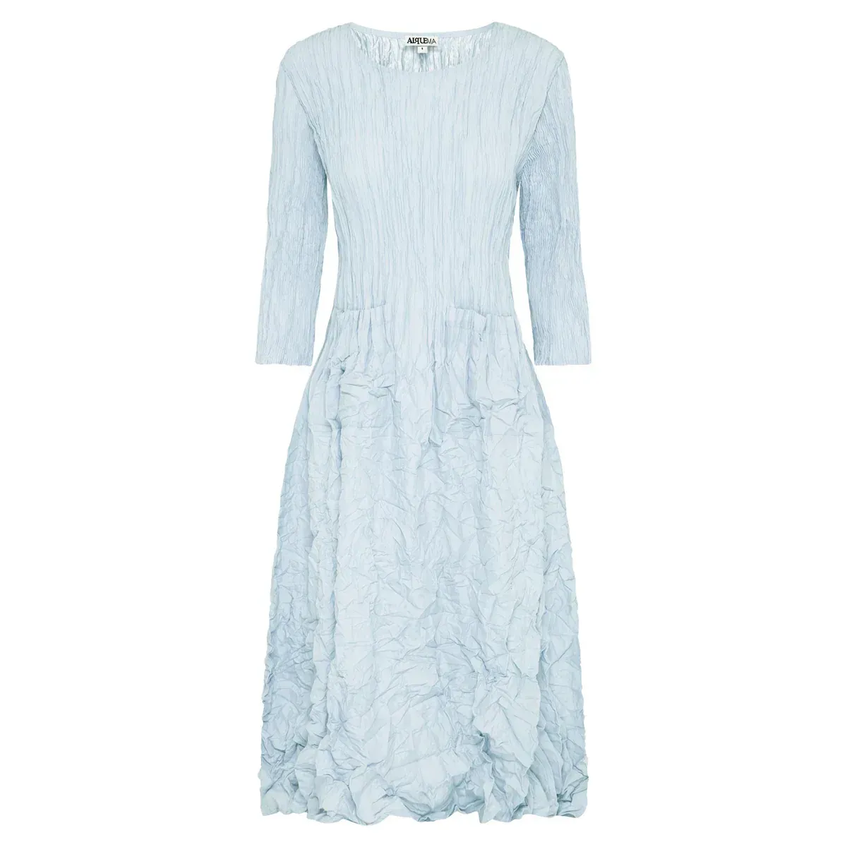 Alquema 3/4 Sleeve Smash Pocket Dress Artic