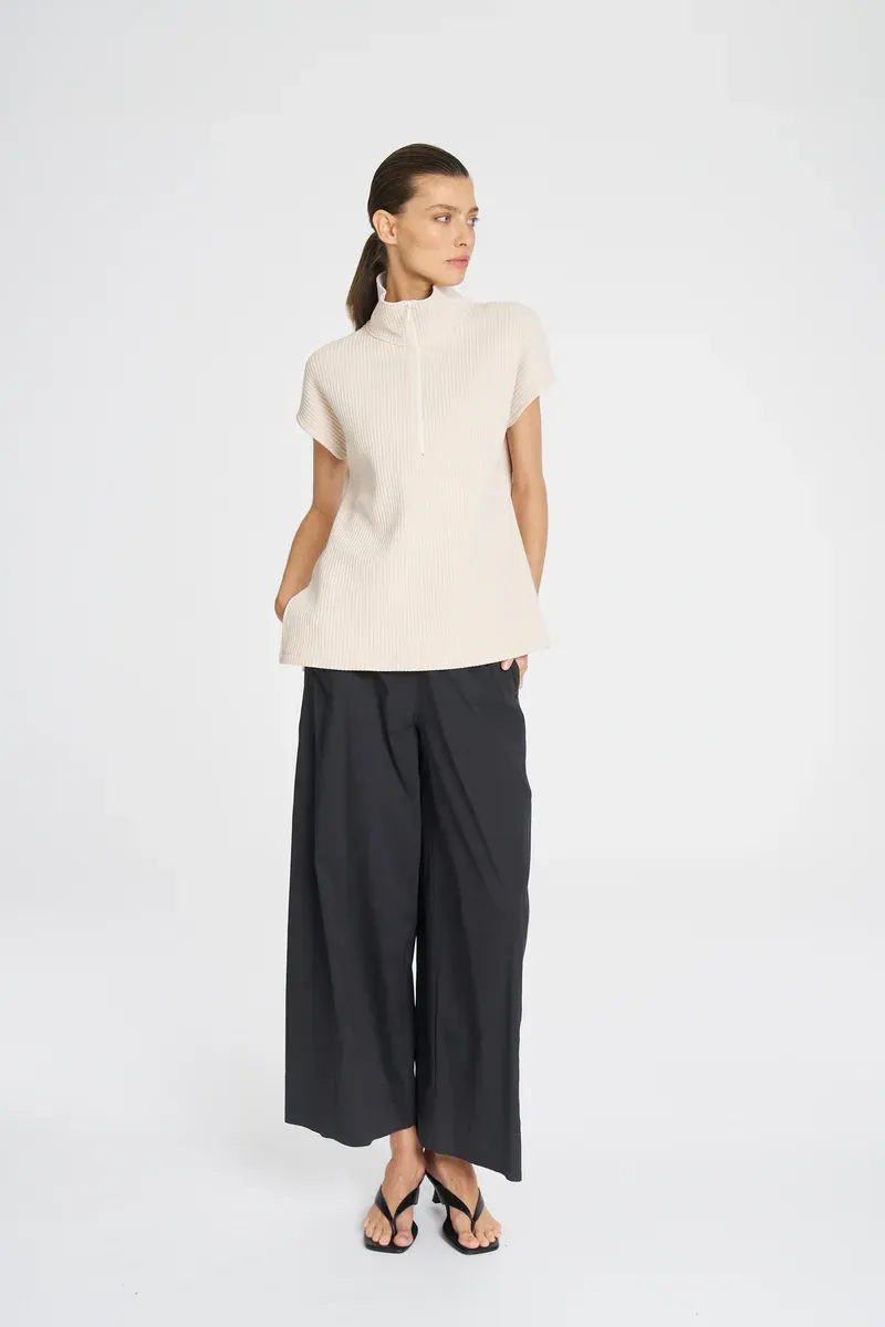 Mela Purdie  Zip Front Shell Top