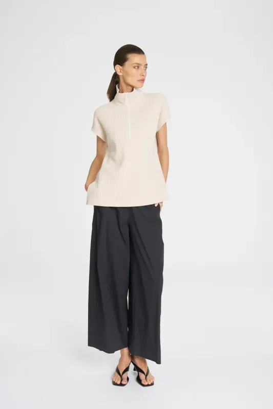 Mela Purdie  Zip Front Shell Top