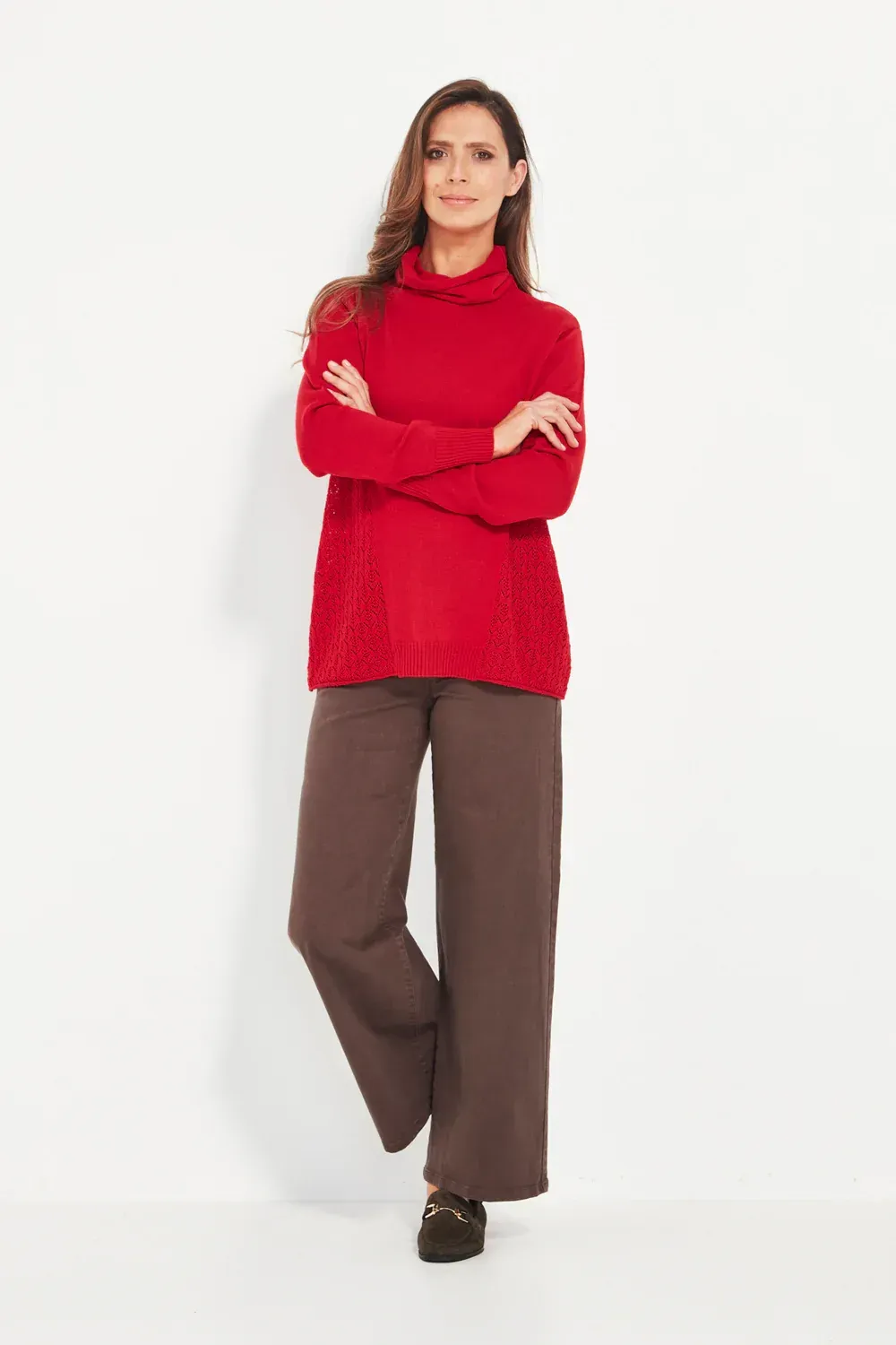 Verge Duchess Sweater Flame 10765F