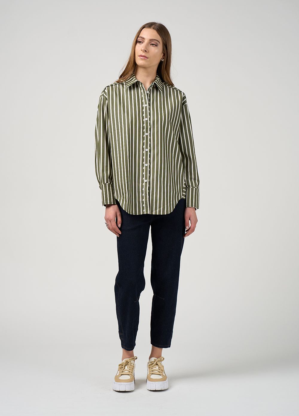 Madly Sweetly Direction Stripe Shirt MS1827