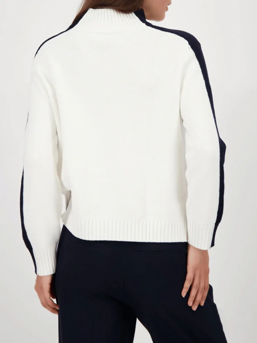 Monari Off White Paris Jumper 809114MNR