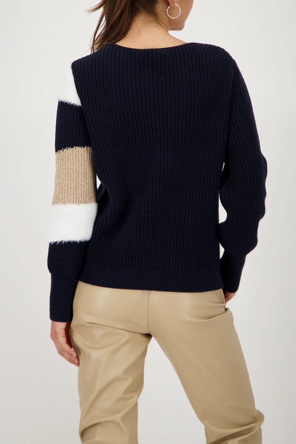 Monari Pullover Intarsia Sky 808973MNR