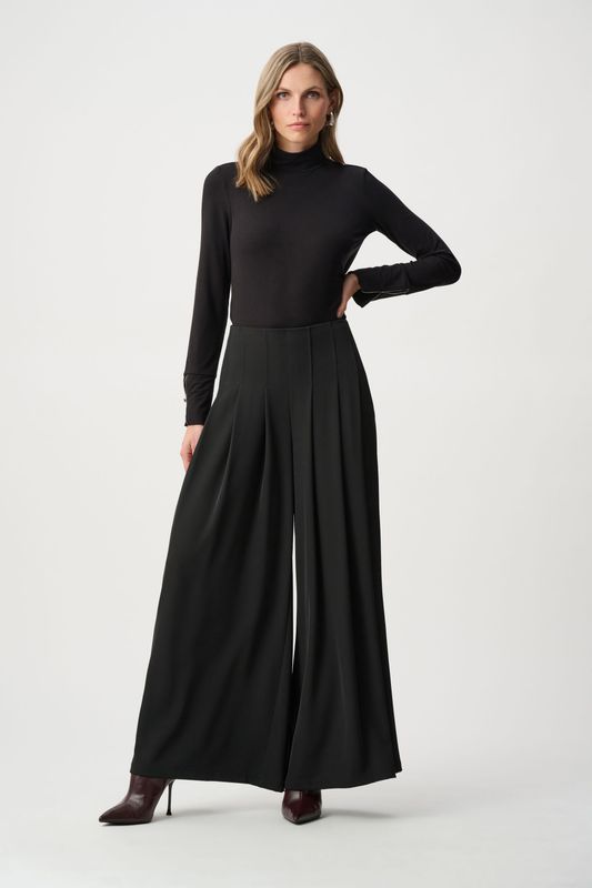 Joseph Ribkoff Woven  Twill Wide Leg Pants 263040