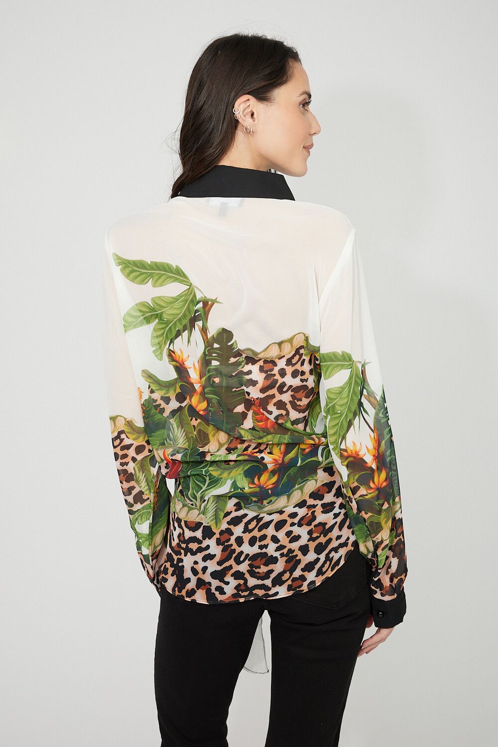 Frank Lyman Embroidered Blouse 261617