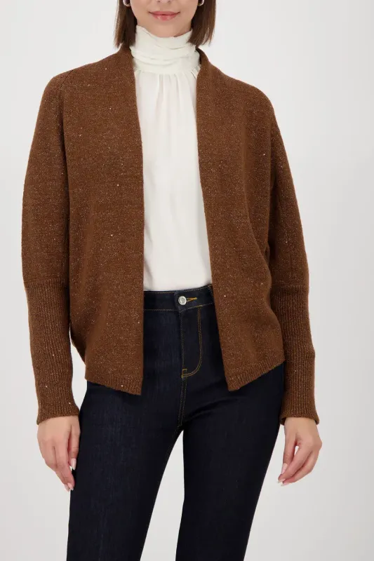 Monari Jacket with Sequins  Whiskey 809651