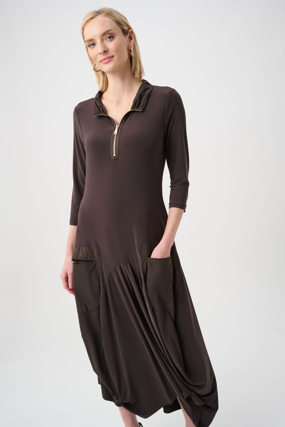 Joseph Ribkoff Silky Knit And Memory Cocoon Dress 263159