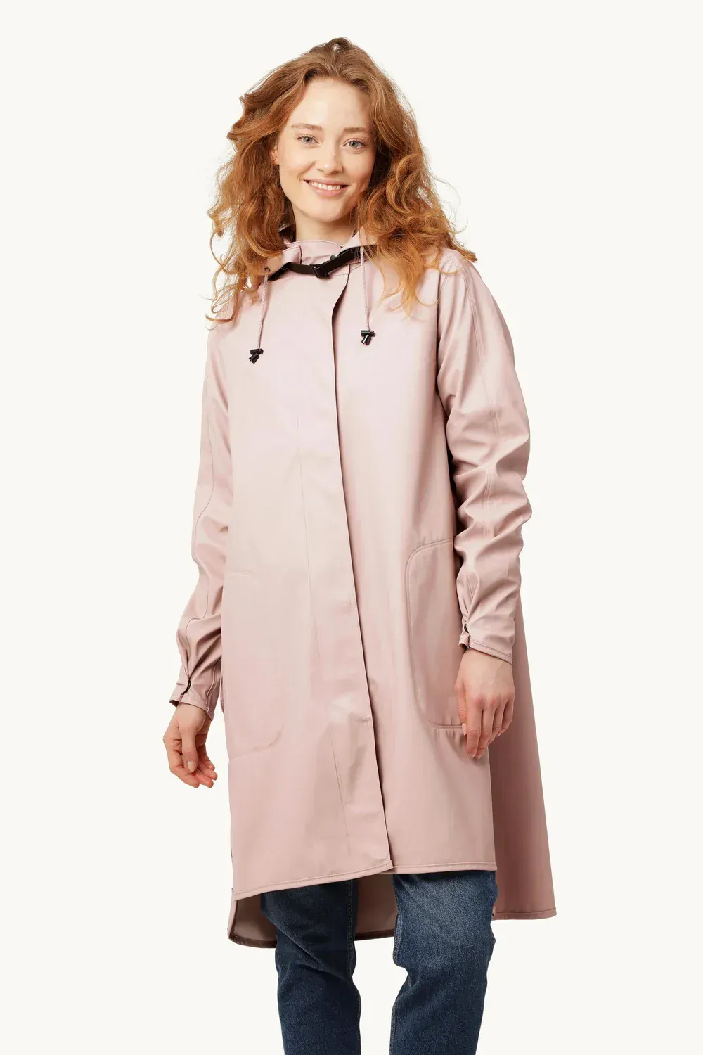ILSE JACOBSEN  Light Raincoat Adobe Rose RAIN71