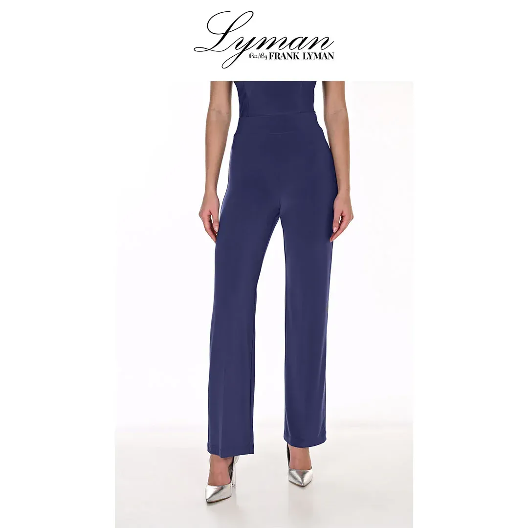 Frank Lyman Knit Pant Lux Blue 233015
