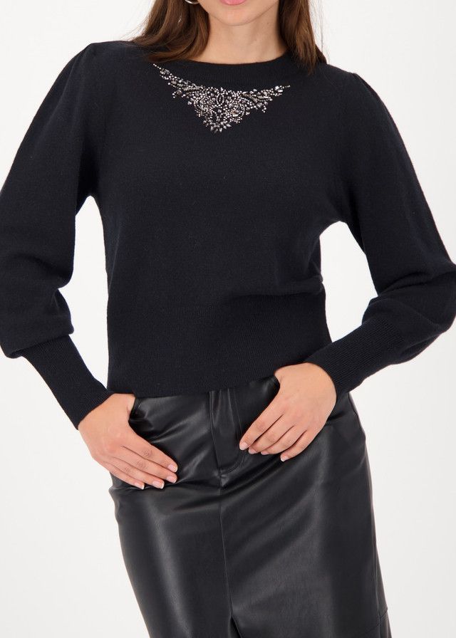 Monari Glamour Nights Jumper with Jewelry 809648