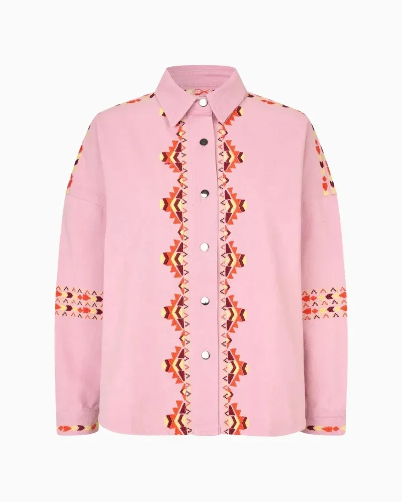 Lollys Laundry Veidall Oversized Shirt 26104-1003