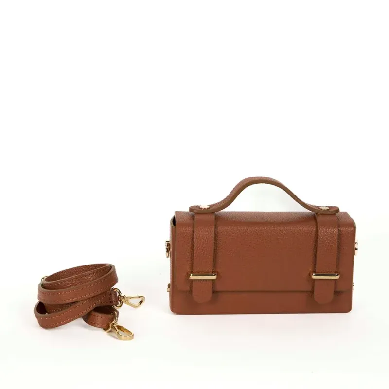 Maison Fanli Margot Leather Tan