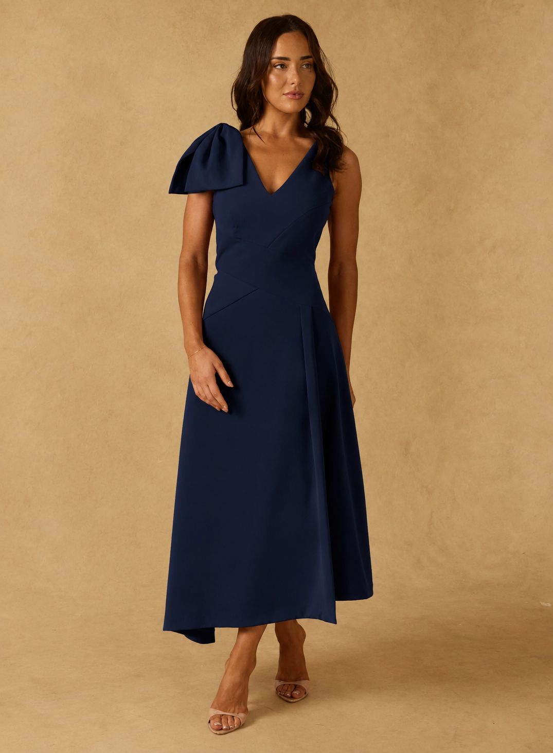 Samantha Rose Blossom Dress Navy SR271