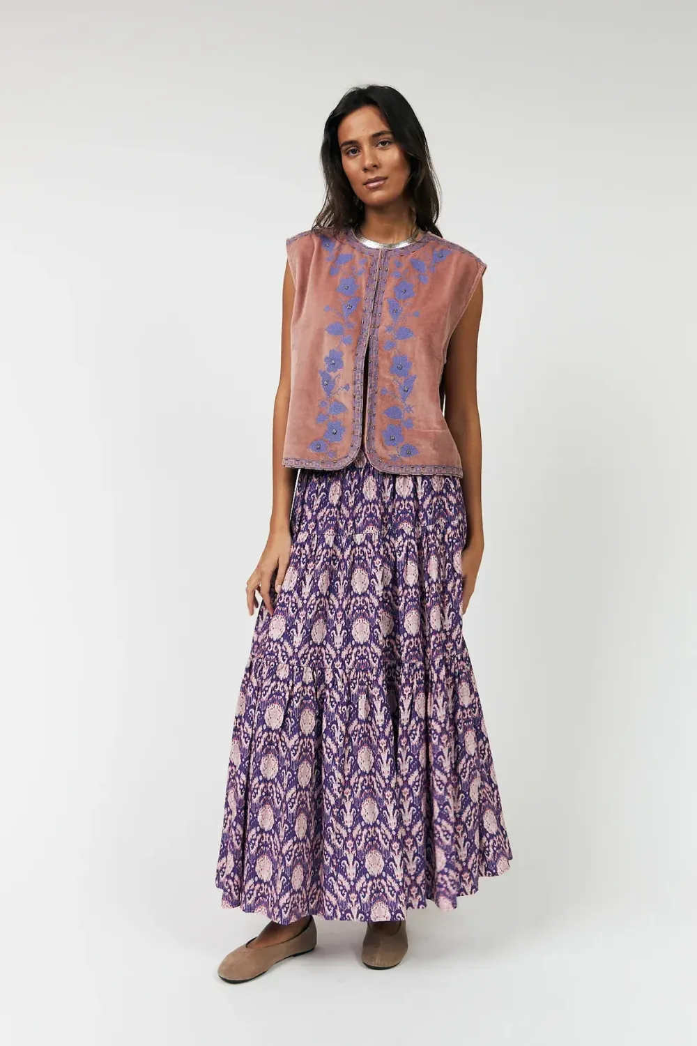 Lolly's Laundry  SunsetLL Maxi Skirt 26108-2003