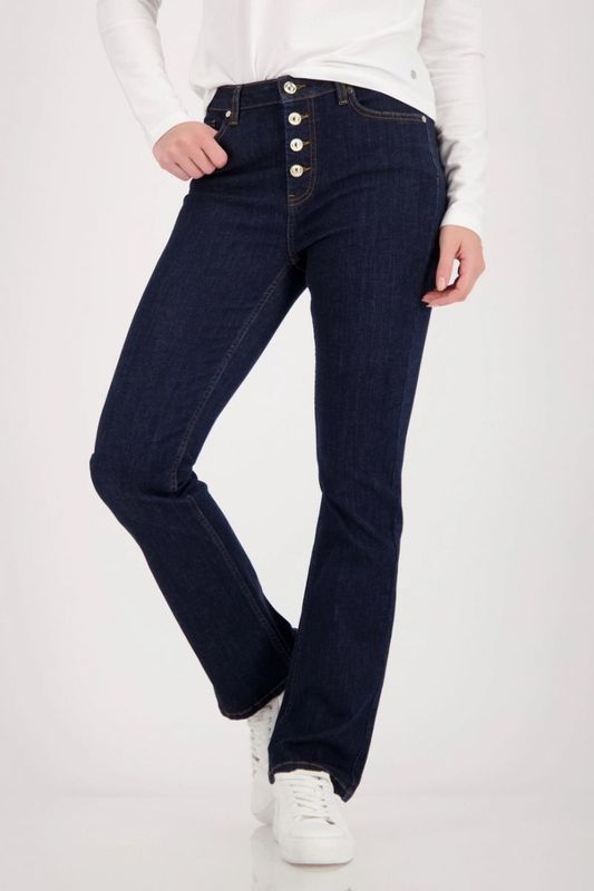 Monari Button Fly Dark Denim Jeans 410343MNR