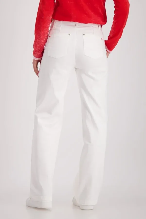 Monari Off White Jeans 410342MNR