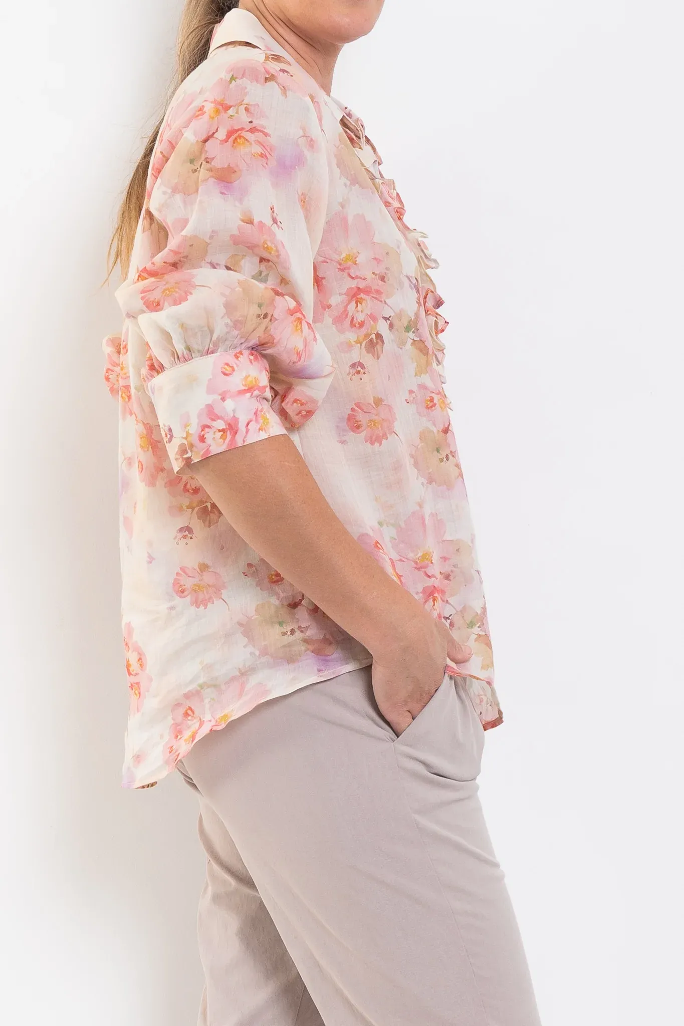 Mela Purdie Ruffle Resort Top F862 80047