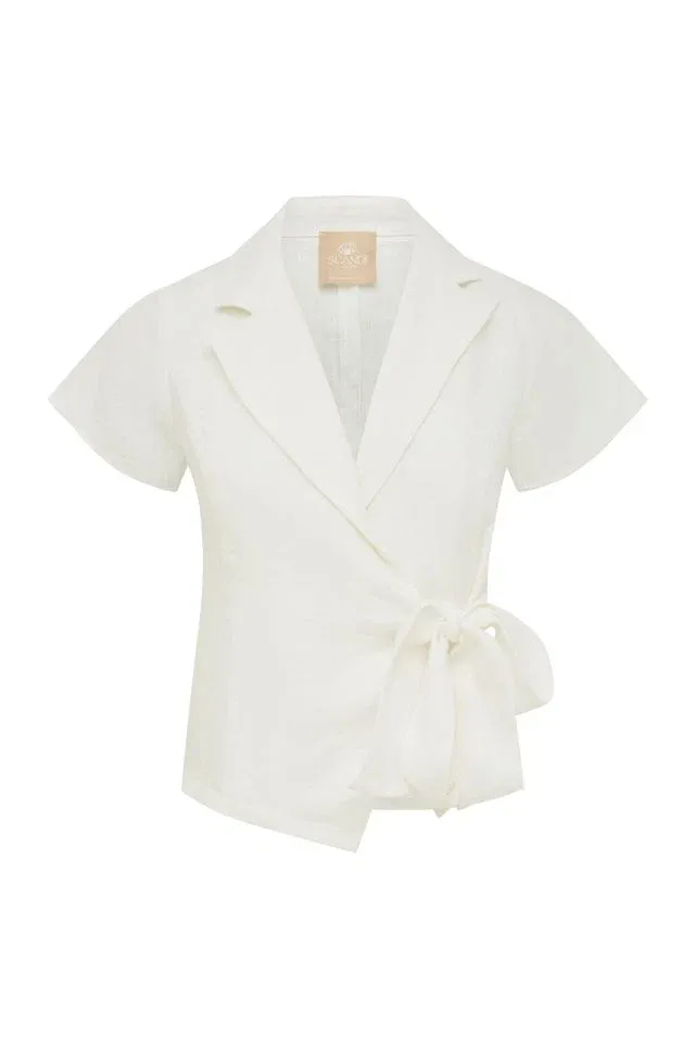 Scandi & Co Diana Top White 202603