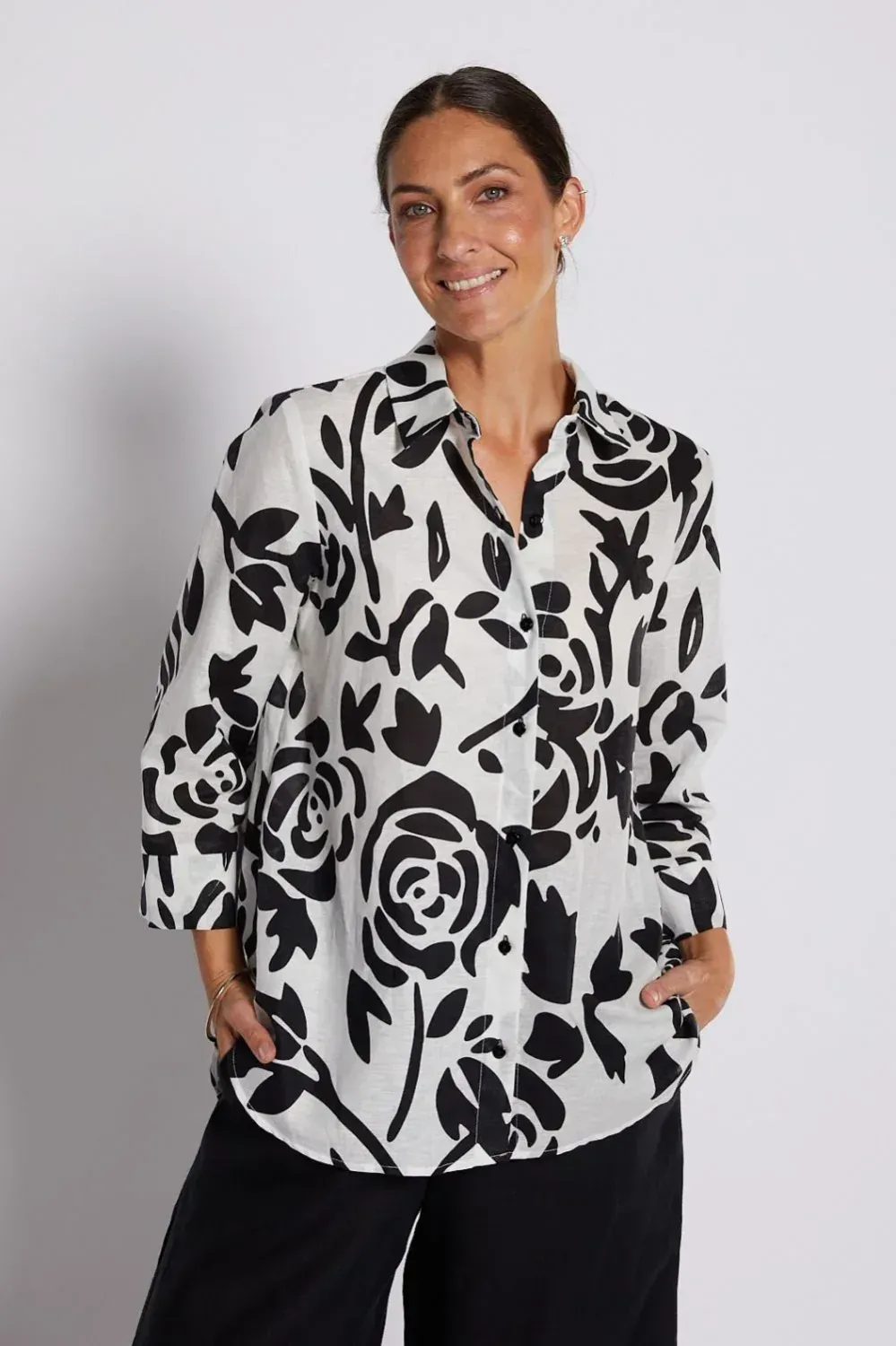 Philosophy Regis 3/4 shirt Bouquet