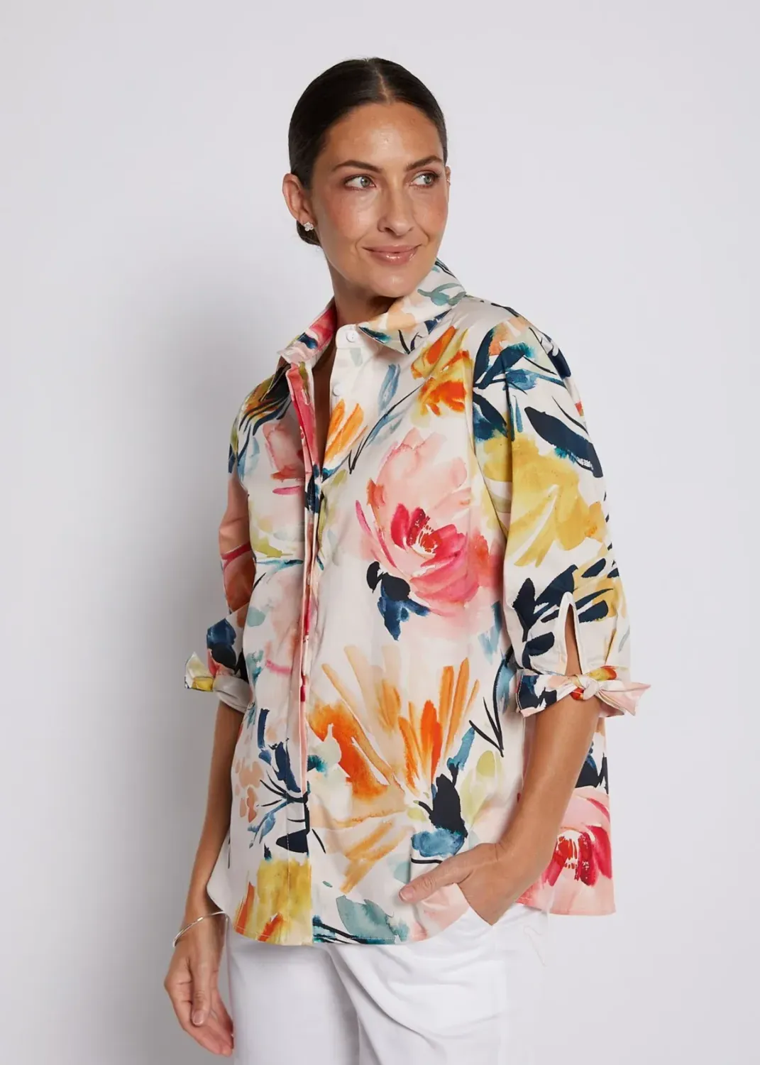 Philosophy Tie Cuff Shirt Pasre.S26