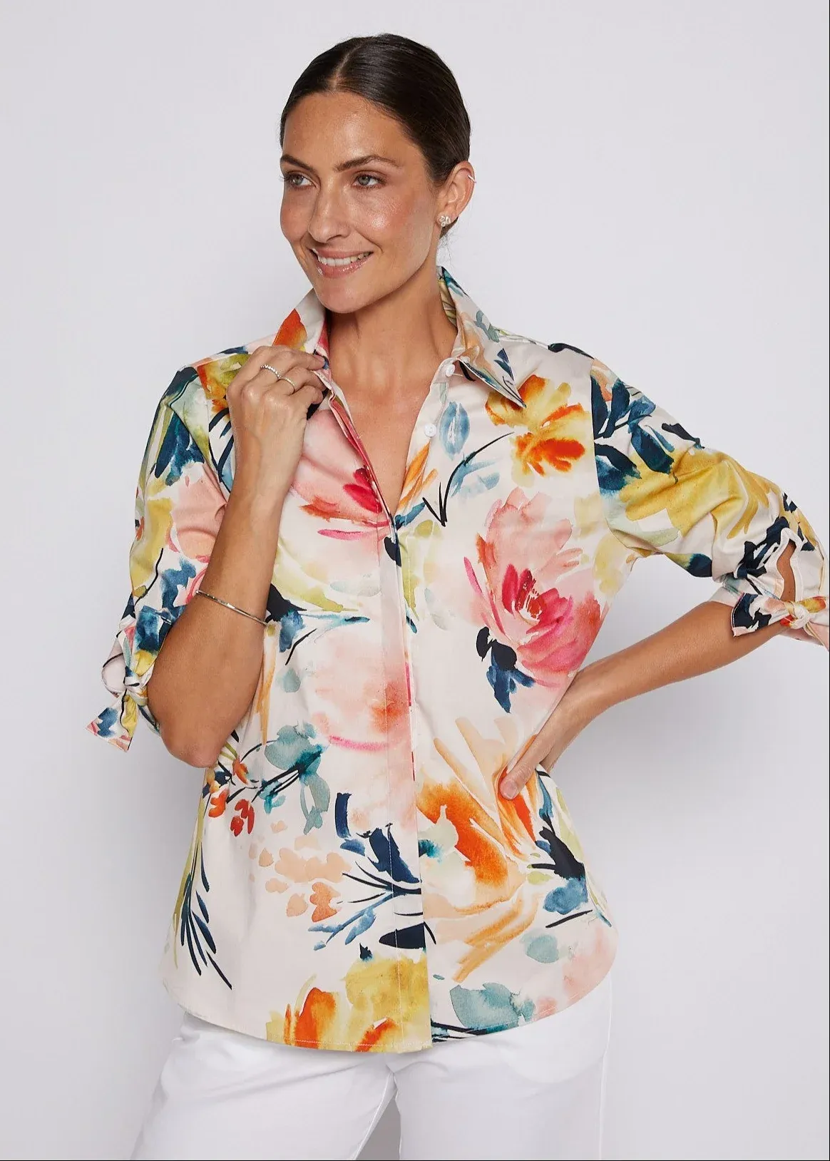 Philosophy Tie Cuff Shirt Pasre.S26
